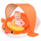Haifischschwimmer für Kinder mit Dach, 6m-24m
