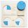  Montessori-Set zum Erlernen von Mathematik-BRÜCHEN