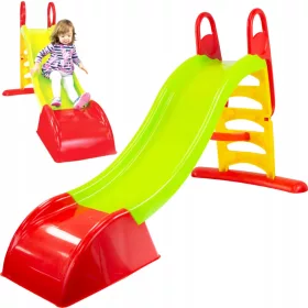    GARTENRUTSCHE FÜR KINDER Wasserrutsche 180cm GROß MOCHTOYS + Rad