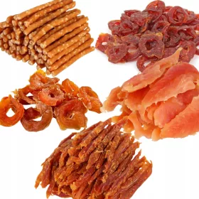  Hilton Hundeleckerli, weiche Entenstreifen, 500 g