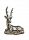 GARTENFIGUR SILBERNES RENTIER HIRSCH III Design
