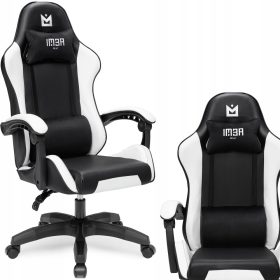  IMBA Seat Warlock Gaming-Stuhl, grauer Stoff