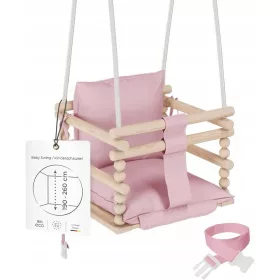 LUMALI Indoor-Holzschaukel für Kinder