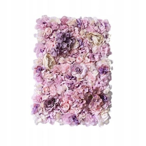Blumenwand Panel Violett 60cm x 40cm - Ideale Dekoration für Veranstaltungen und Zuhause