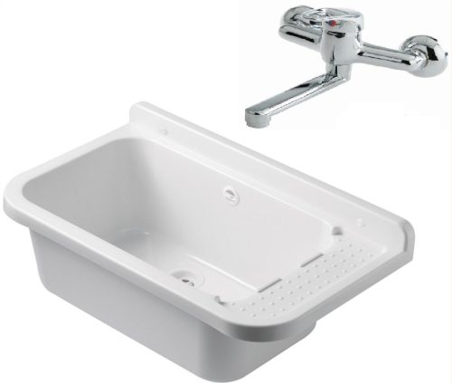 Royal Sanitary Einbecken-Spüle aus Polypropylen