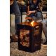 Holzkohlegrill - Gartenkamin 35 cm, Länge 35 cm