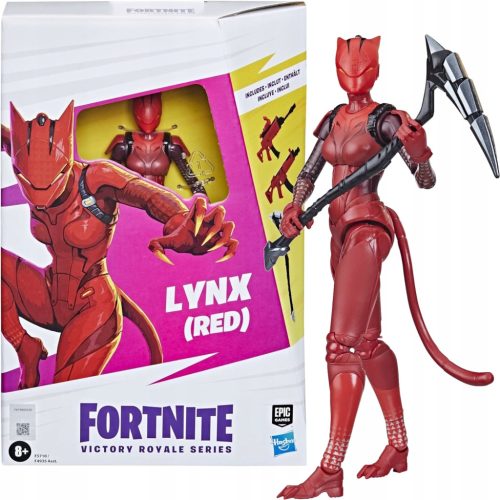  Fortnite – Victory Royale-Serie – Roter Luchs – 15 cm