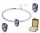  Silberarmband 19-22 cm + CHARMS EULE EULENHERZ Geschenk BC357