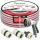  NICHT VERDREHBARER PROFESSIONAL PLUS TFS-Gartenschlauch 1/2" 20 m VARTCO-ANSCHLÜSSE 6 W