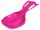  Premium-Komfort-Kunststoffbasis, großer rosa Schlitten