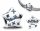  Shining Star Charms Sternanhänger S925 Silber