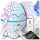  Galaxy STARS PROJECTOR LED-Nachtlicht für Party – Dinosaurier-Ei USB