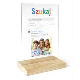    GESCHENK-Plakette mit Foto GOOGLE-Geschenkidee für Papa zum Vatertag