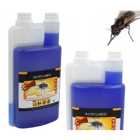    Flüssigkeit gegen Zecken, Mücken, Fliegen, Flöhe, Bettwanzen Acrylmed 1000 ml
