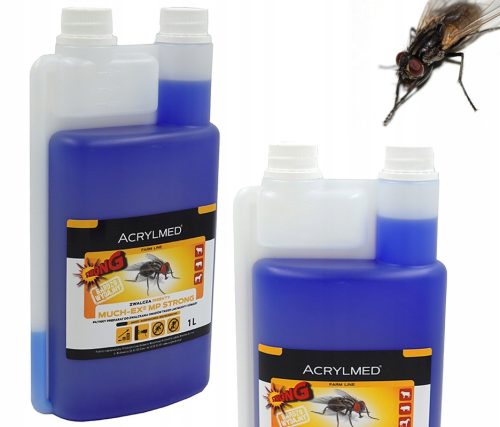  Flüssigkeit gegen Zecken, Mücken, Fliegen, Flöhe, Bettwanzen Acrylmed 1000 ml