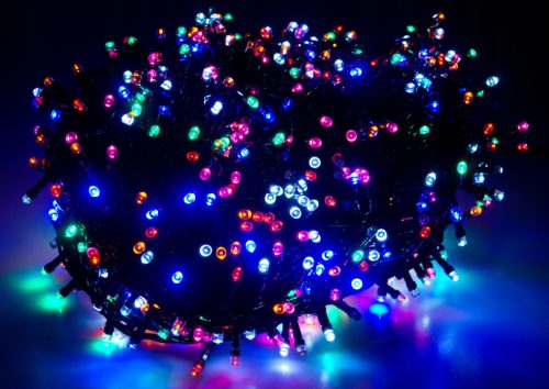  WEIHNACHTSBAUMLEUCHTEN 200LED BLITZKALTWEISS FEST