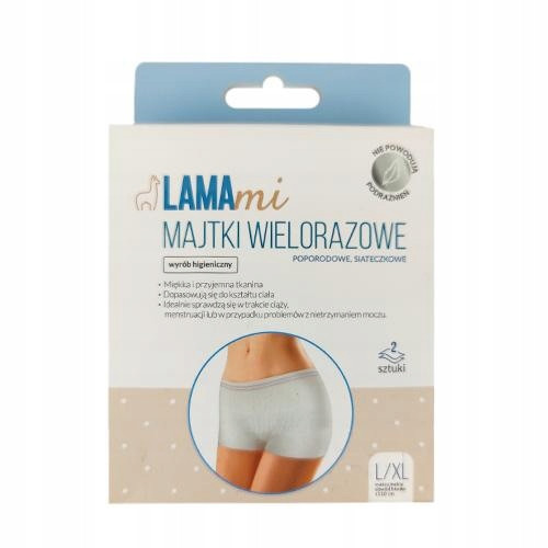  LAMAmi Wiederverwendbare Netzhöschen nach der Geburt L/XL, 2 Stk.
