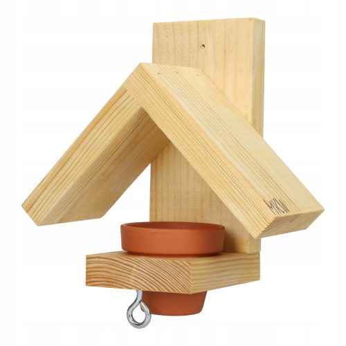  Vogelhäuschen im Topf für Spechtmeisen Magdalena MKW mini ECO
