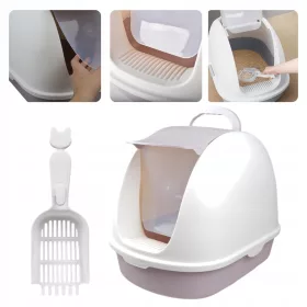  Dogguru geschlossene Katzentoilette 56 cm x 39 cm x 42 cm