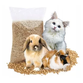  PELLET für Katzen und Nagetiere HOLZGRANULAT 15 KG