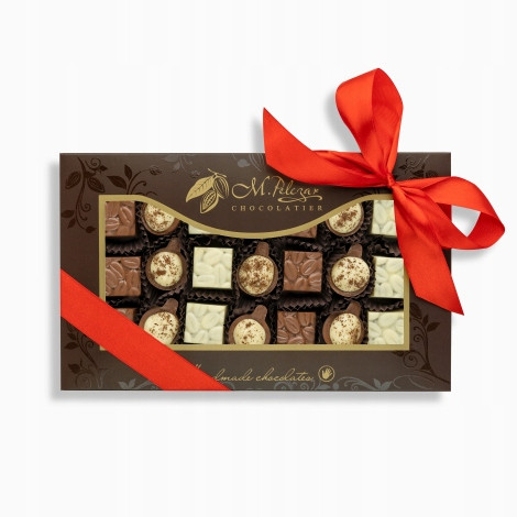  Pralinenset - Cappuccino, Irish Coffee, Kaffee-Orange - 21-tlg