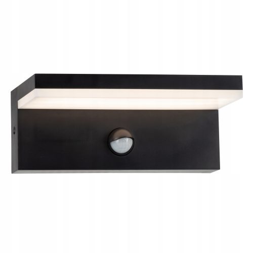 Gartenwandlampen, außen Goldlux schwarze Gartenwandleuchte mit integrierter 10-W-LED-Quelle