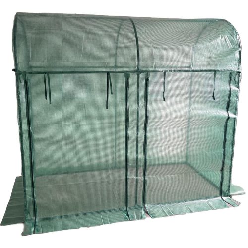 Folientunnel, Kunststoffplatten Folientunnel 2 m² 200 x 100 cm grün