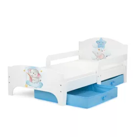  Leomark Elefantenbett 70 x 140 cm weiß