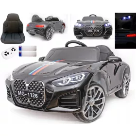   AUTO CABRIOLET M4 BATTERIEBETRIEBEN, LEDER, SCHAUKELN, LED-FERNBEDIENUNG, STOSSDÄMPFER