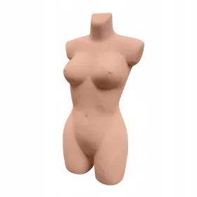 TDDBE2 weibliche Schaufensterpuppe, beiger Torso