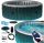 Whirlpool, Garten-Whirlpool Aufblasbarer runder Pool mit Hydromassage MSpa 930 l