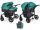  Kinderwagen für Zwillinge 2in1 SAXO Riko Basic 2 x GONDOLA 2 x SITZ + TASCHE