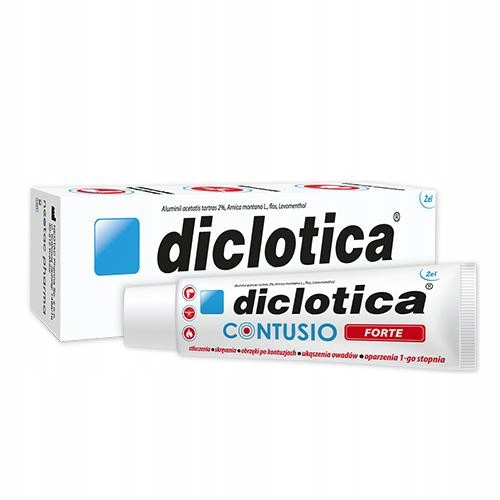  DICLOTICA CONTUSIO FORTE GEL SCHMERZEN, SCHWELLEN, BRÜSSEL, BISSE 75 g