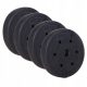  GEWICHTSPLATTE 2,5 kg, SCHEIBE 29 mm, BITUMEN-GEWICHT, FITNESS-AUSLASS