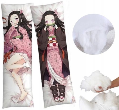 Kissen KISSEN MIT KISSENBEZUG 150 X 50 CM DAKIMAKURA ANIME NEZUKO KAMADO DEMON SLAYER