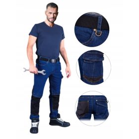 ART.MAS JEANS STRETCH lange Arbeitshose, Größe S