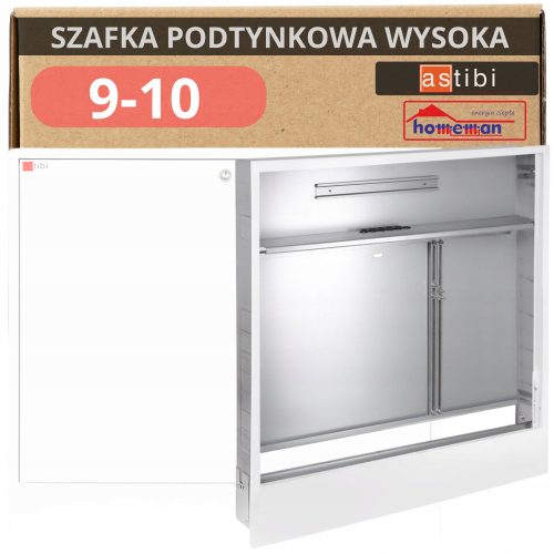 HOHER UNTERPUTZSCHRANK MIT VERTEILER 9-10 ASTIBI