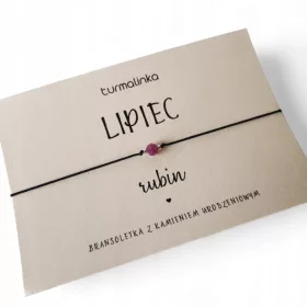  Armband mit Geburtsstein JULI Rubin