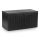 Gartenbox Kunststoff-Gartenbox, 270 l, schwarz