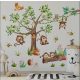Dekorative Wandaufkleber Bilder von Tierwandaufklebern für Kinder