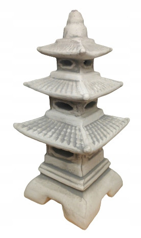  Gartenpagodenfigur aus Beton, japanische Lampe