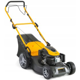    Stiga Benzin-Rasenmäher mit Korb, 166 cm³ Fassungsvermögen. 60-Liter-Korb