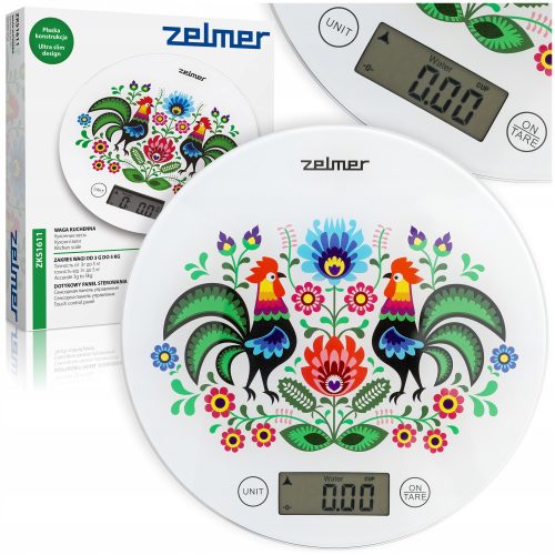  Zelmer ZKS1611 Küchenwaage, mehrfarbig, 5 kg