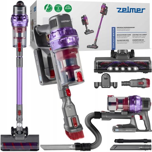  Zelmer ZSVC925T Wiktor Vertikalstaubsauger, lila