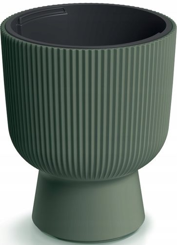 Töpfe und Pflanzgefäße für den Außenbereich und den Garten Prosperplast Blumentopf 29,8 cm x 29,8 x 28,5 cm Durchmesser 29,8 cm Kunststoff in Grüntönen