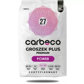    CARBECO PREMIUM Carbon – PEAS PLUS POWER 27 MJ – 1 Tonne