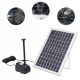  10W SOLARWASSERPUMPE BRUNNEN 2M 1000L/H