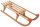  Robuster, lackierter Holzschlitten von Yaro, 90 cm