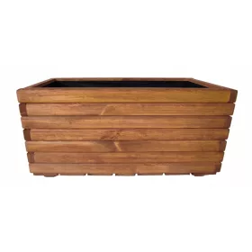    ZPD-Blumentopf 80 cm x 40 x 40 cm, Holz, Braun- und Beigetöne