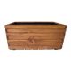  ZPD-Blumentopf 80 cm x 40 x 40 cm, Holz, Braun- und Beigetöne